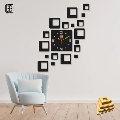 New Wooden Wall Clock Big Size