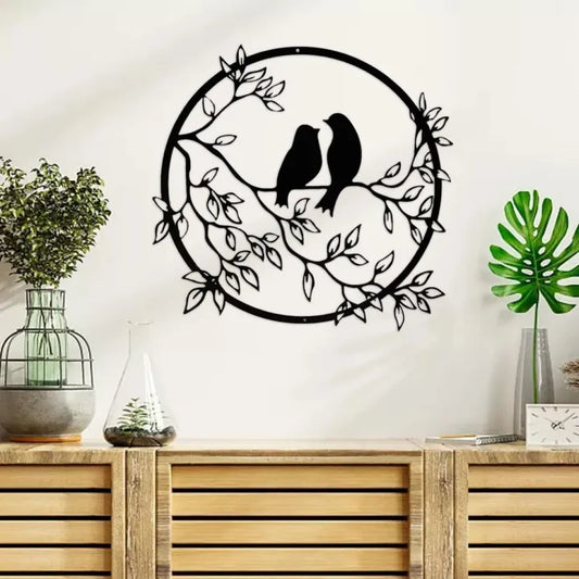 Wooden Birds Wall Decor Outdoor Wooden Wall Art